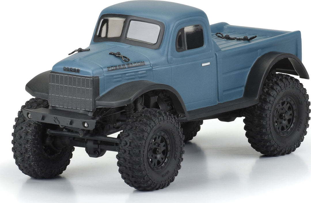 1/24 1946 Dodge Power Wagon Clear Body: SCX24 JLU