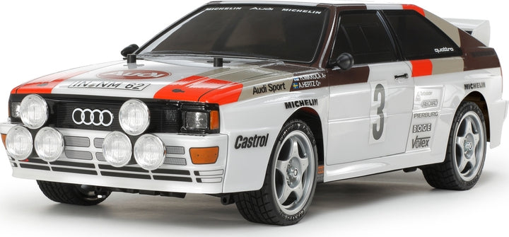 1/10 RC Audi Quattro A2 Rally Car Kit, w/ TT-02 Chassis