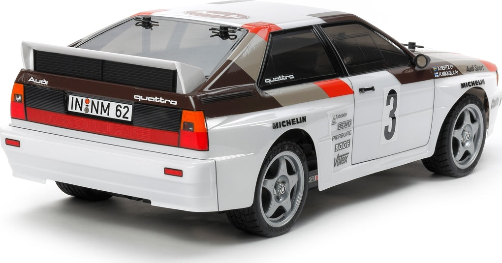 1/10 RC Audi Quattro A2 Rally Car Kit, w/ TT-02 Chassis