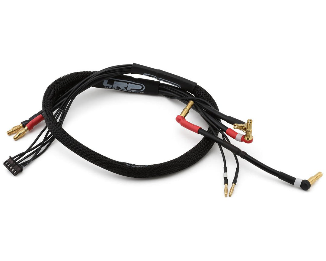 LRP (2S)x2 LiPo Charge/Balance Lead (4mm to 4/5mm Bullet Connector) (600mm) LRP499100