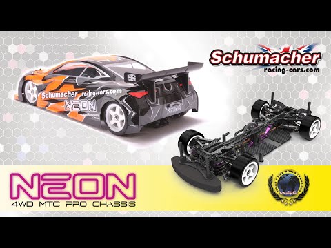 Schumacher NEON MTC 1/10 4WD Electric On-Road Racing TC Kit (S2 Composite) K204