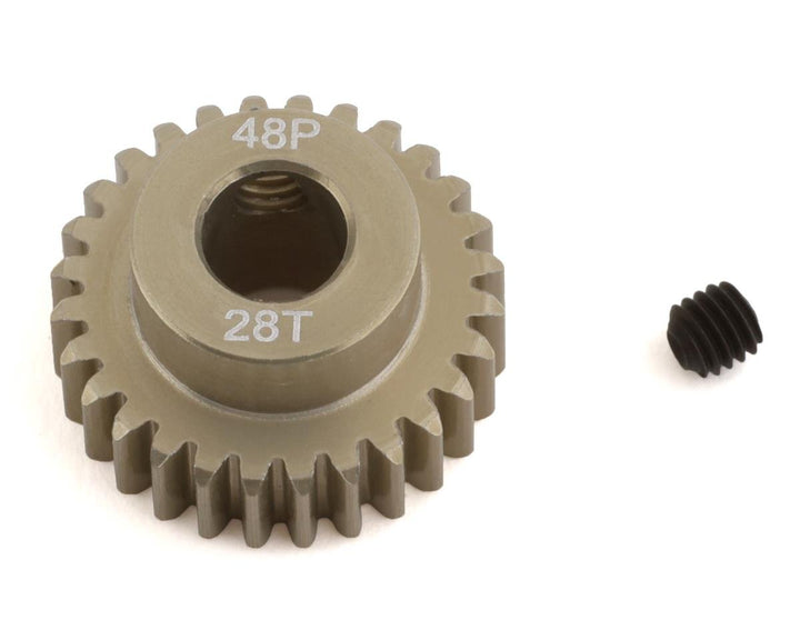 ProTek RC 48P Lightweight Hard Anodized Aluminum Pinion Gear (5.0mm Bore)