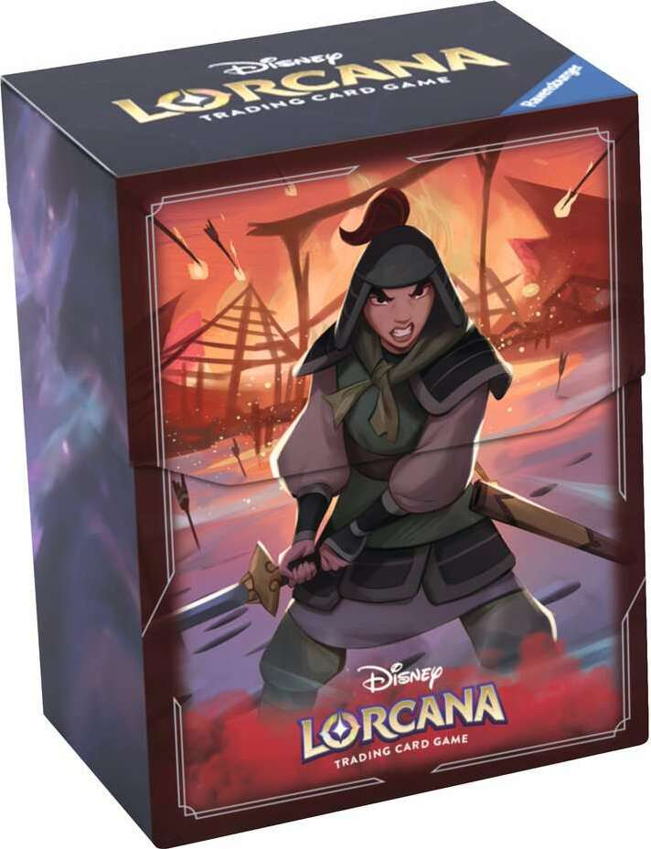 Disney Lorcana: Rise of the Floodborn TCG Deck Box - Mulan