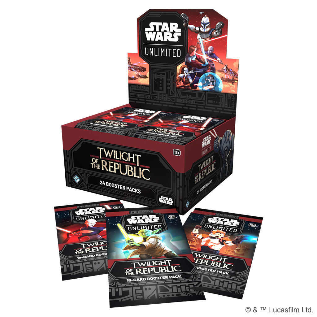 Star Wars: Unlimited – Twilight of the Republic: Booster Display