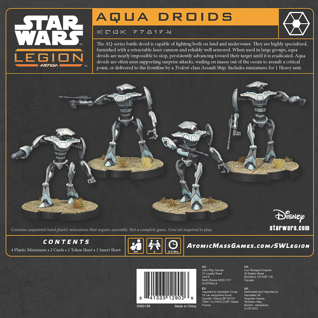 Star Wars: Legion - Aqua Droids Unit Expansion