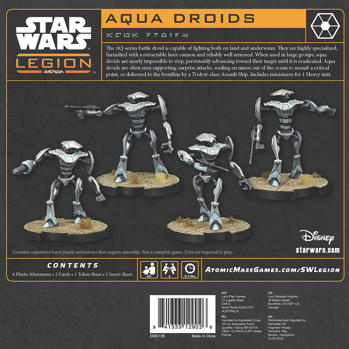 Star Wars: Legion - Aqua Droids Unit Expansion