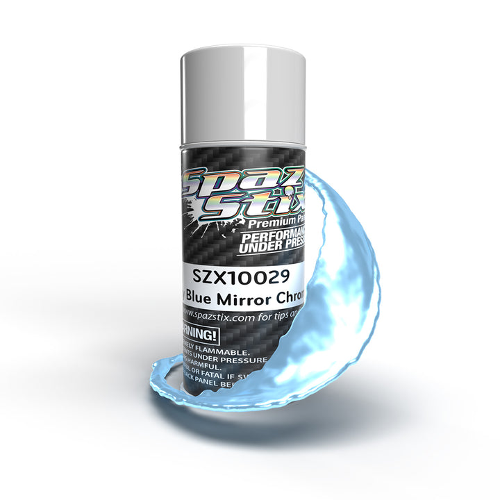 Spaz Stik Aerosol Mirror Chrome Paints 3.5oz Can