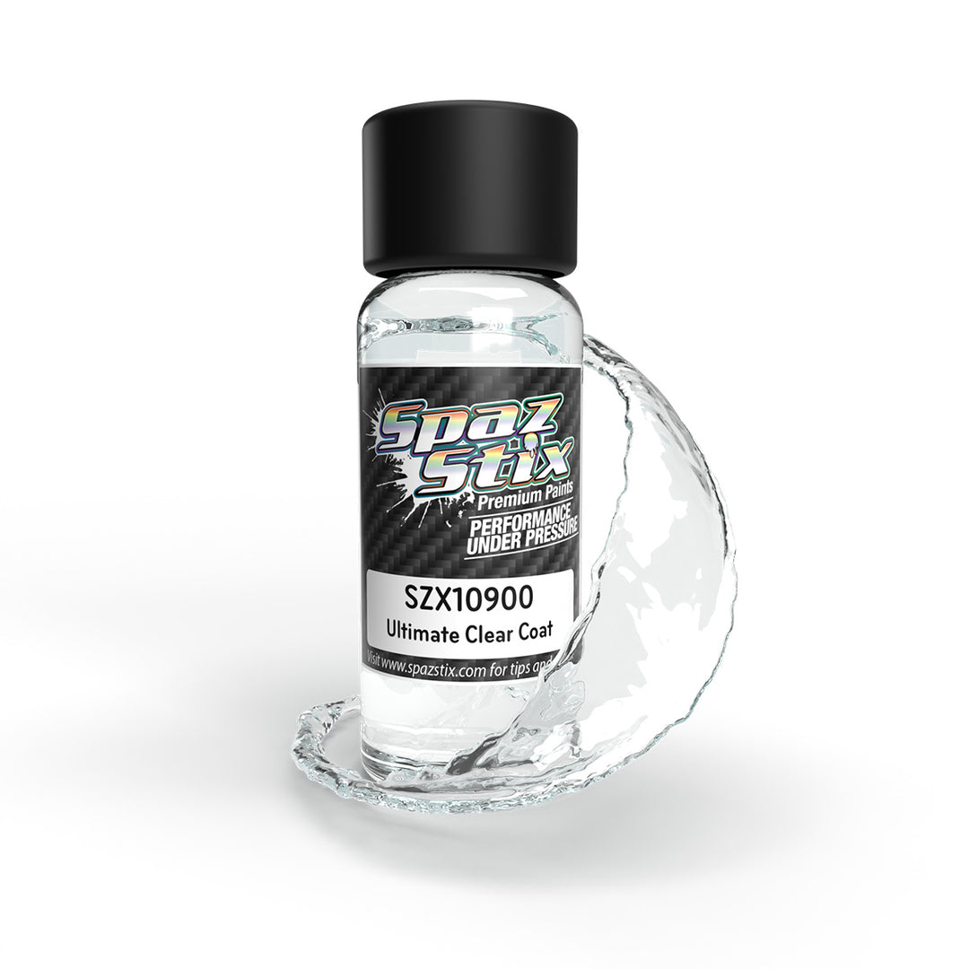 Spaz Stik Airbrush Clear Coat Paints 2oz Bottle