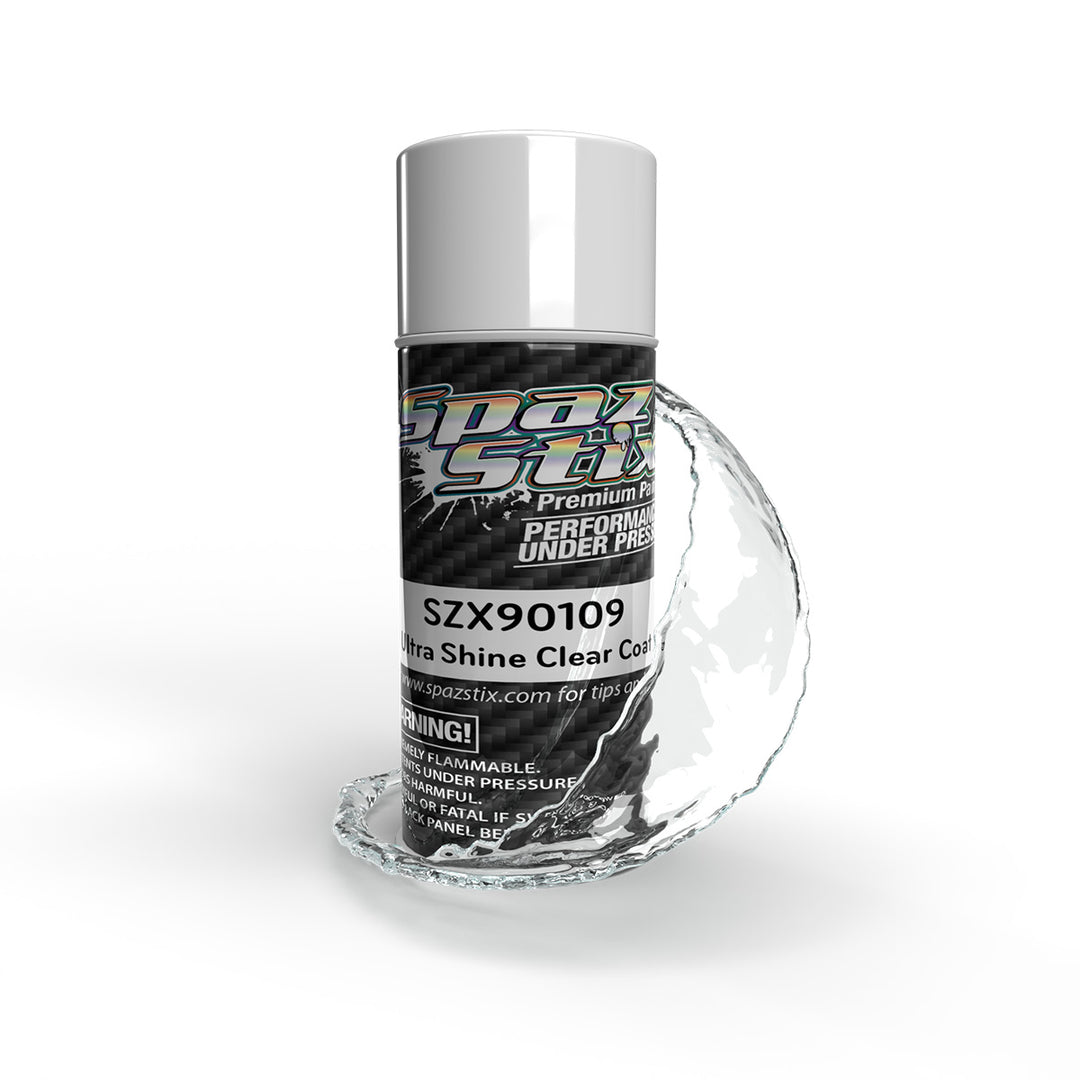 Spaz Stik Aerosol Clear Coat Paints 3.5oz Can