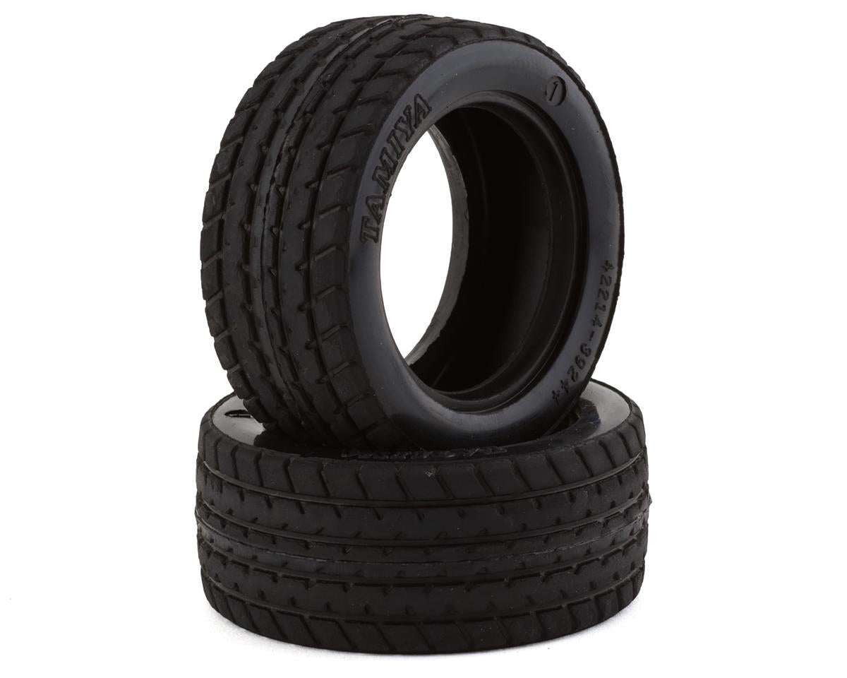 TAMIYA M-Chassis Radialreifen Hart (2 Stück) – Hochgrip-Reifen Für RC-Modelle Bei 25–50 °C