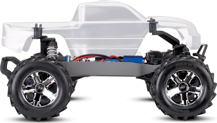 Stampede® 4X4 Unassembled Kit: 1/10-scale 4WD Monster Truck with TQ™ 2.4GHz Radio System