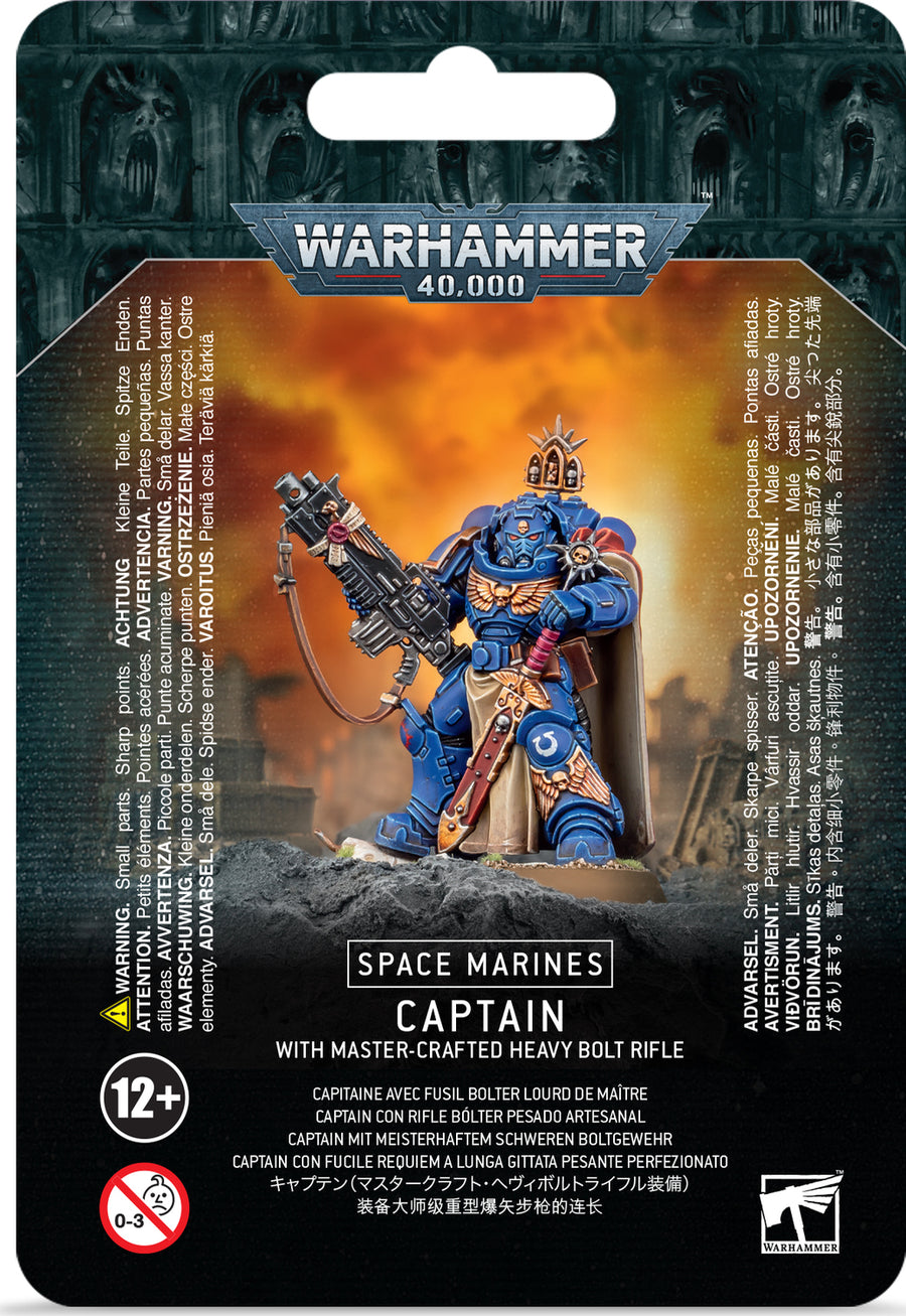 Space Marines: CAPTAIN W- MASTER-CRAFTED BOLT RIFLE