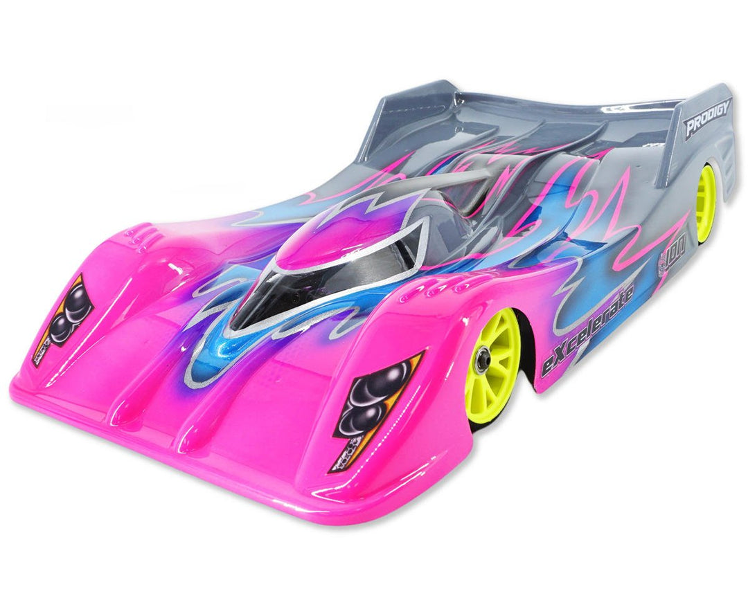 eXcelerate MACH "S" 1/12 Scale On-Road Pan Car "Stock" Body (Clear) (.015") XCE-0517.015