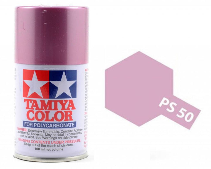 Tamiya Polycarbonate Paint PS-50 Sparkling Pink-Anodized Aluminum