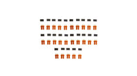 Spektrum IC5 Battery Connectors Bulk Pack Of 25 – SPMXCA511 For RC Models
