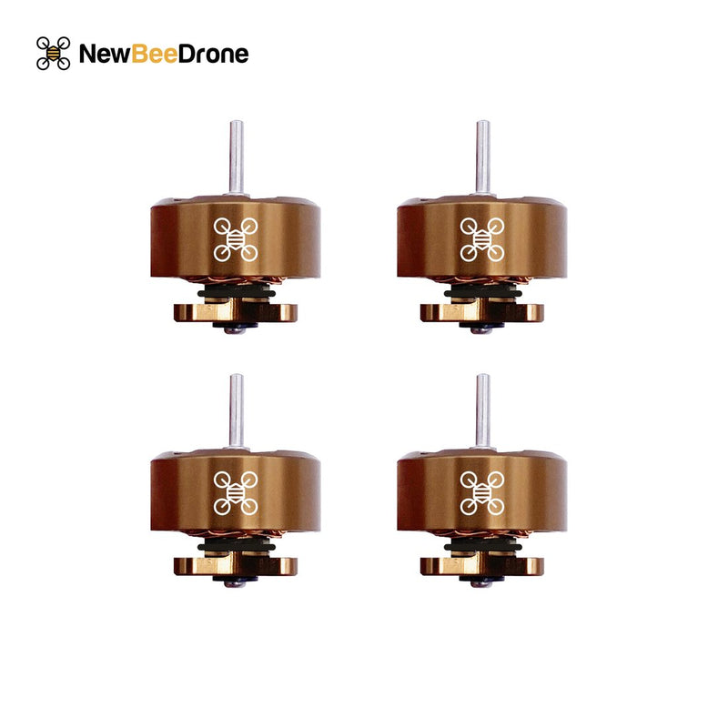 NewBeeDrone 0802 14000kv Brushless Motors - Espresso Edition (Set of 4)