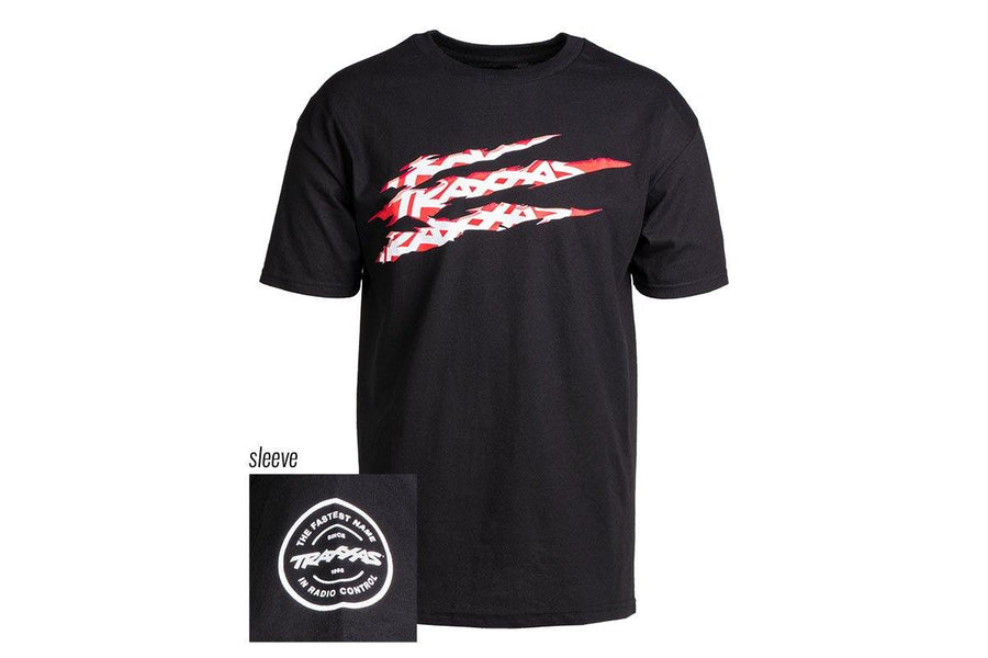 Traxxas 1376-L SLASH TEE BLACK L - Excel RC