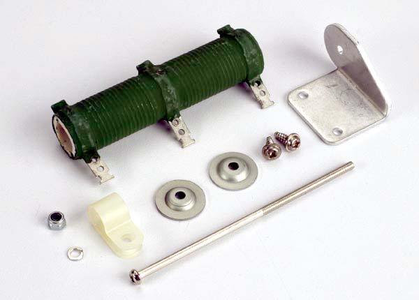 Traxxas 1544 Resistor (h.d. ceramic tube) resistor mounting bracket resistor wire keeper 2.6x8mm panhead screws - Excel RC