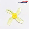 Gemfan 1220 31mm Durable 4 Blade 1mm Clear Yellow 4L&4R - Excel RC