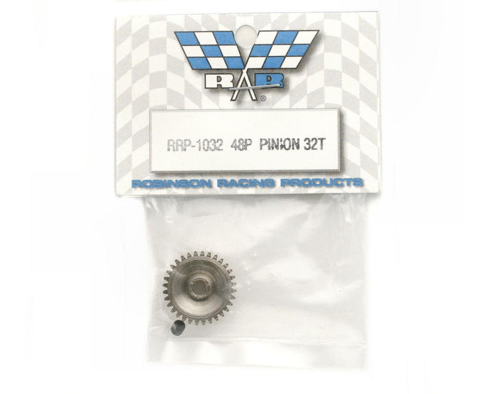 Robinson Racing Nickel-Plated 48 Pitch Pinion Gear 32T