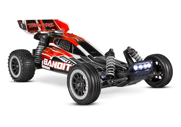 Traxxas Bandit 1/10 Scale Off Road Buggy 2WD With XL-5 ESC Led Lights Battery and Charger 24054-61