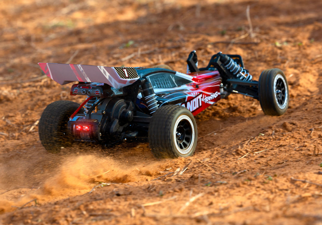 Traxxas Bandit 1/10 Scale Off Road Buggy 2WD With XL-5 ESC Led Lights Battery and Charger 24054-61