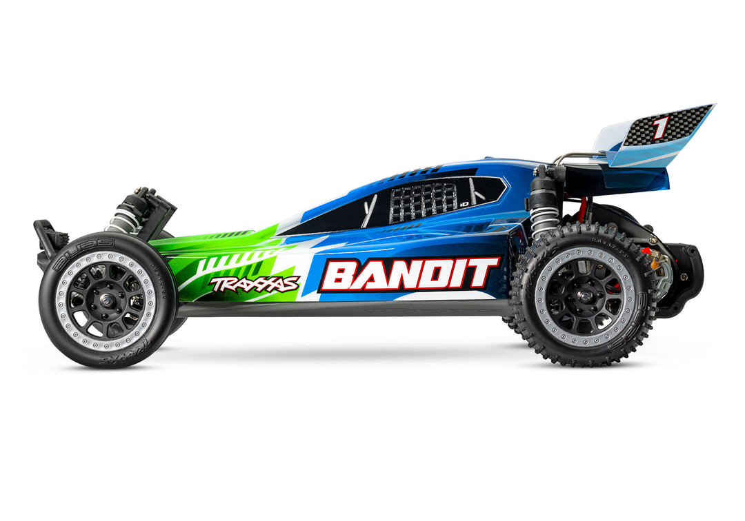 Traxxas Bandit 1/10 Scale Off Road Buggy 2WD With XL-5 ESC Led Lights Battery and Charger 24054-61