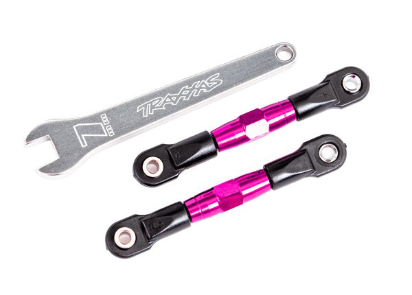 Rear Camber Links Tubes Anodized 7075-T6 Aluminum (2) Assembled W/  Wrench 2443(Colors)