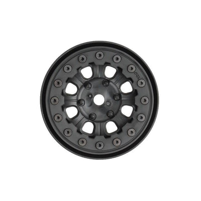 Pro-Line Denali 1.9'' Black/Black Bead-Loc 8 Spoke Wheels