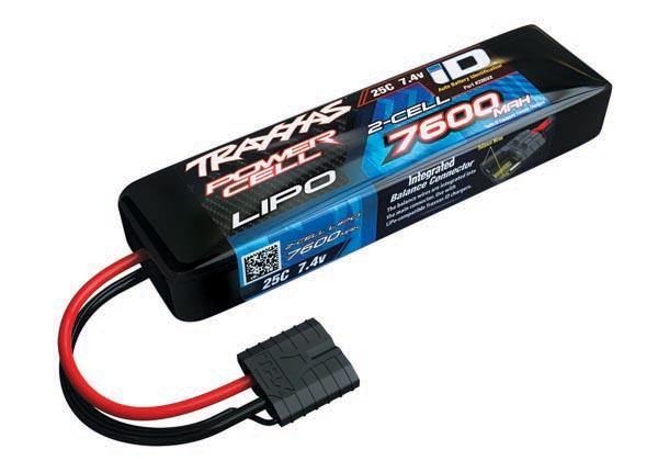 Traxxas 2869X 7600mAh 7.4v 2-Cell 25C LiPo Battery - Excel RC