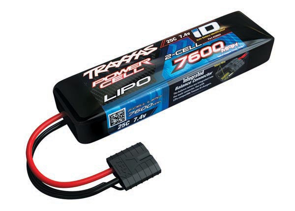Traxxas 2991 Batterycharger completer pack (includes #2972 Dual iD® charger (1) #2869X 7600mAh 7.4V 2-cell 25C LiPo battery (2))