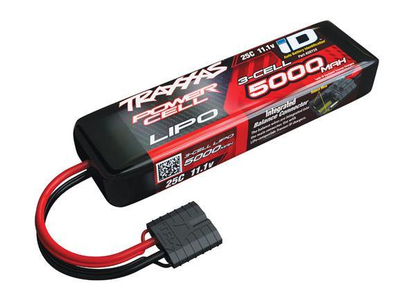 Traxxas 2872X 5000mAh 11.1v 3-Cell 25C LiPo Battery - Excel RC