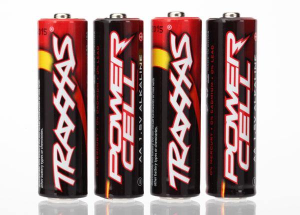 Traxxas 2914 Battery Power Cell AA Alkaline (4) - Excel RC