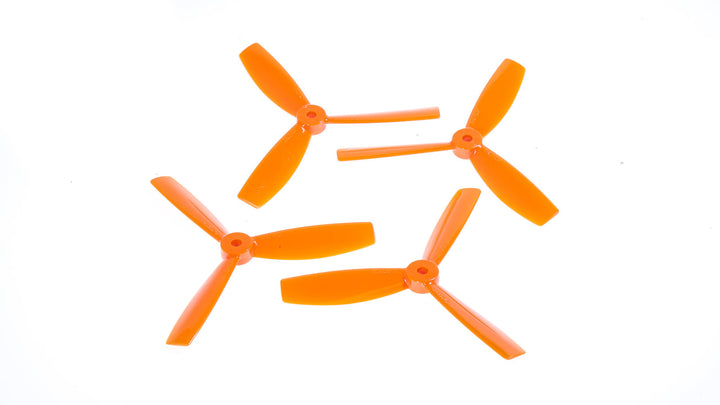 DALprop Tri 3 Blade Bullnose Propellers 2L2R Orange T5045