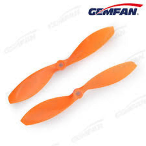 Gemfan ABS Propellers 2 Bladed Bullnose Orange 4045