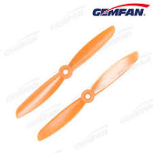Gemfan ABS Propellers 2 Bladed Bullnose Orange 5045