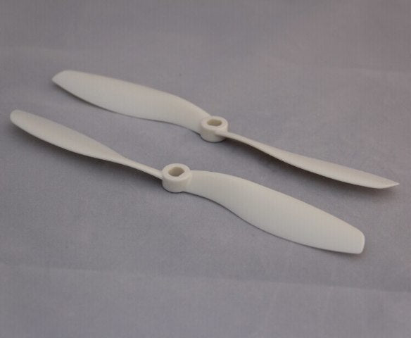 Gemfan 2-BLADES ABS For DJI and MultiRotors White 8045