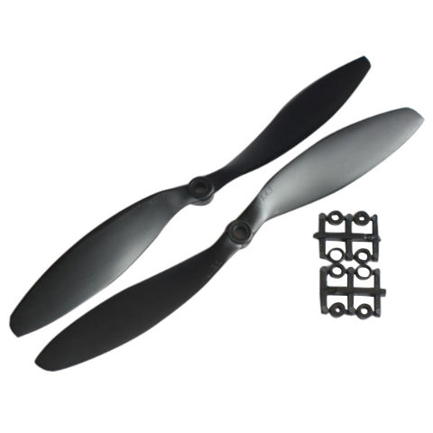 Gemfan 2-BLADES ABS For DJI and MultiRotors White 9047