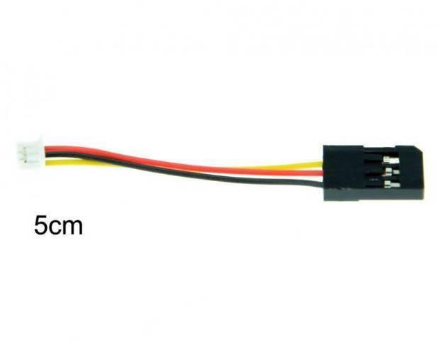 5cm Power Video 3pin 1.25mm to 2.54mm servo FPV cable - Excel RC