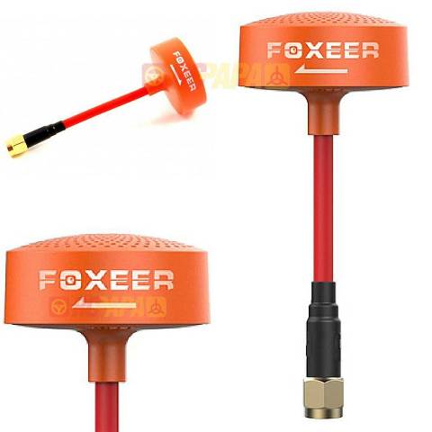 FOXEER 5.8G Circular Polarized Omni TX RX RHCP Antenna SMA (New Version) ORANGE