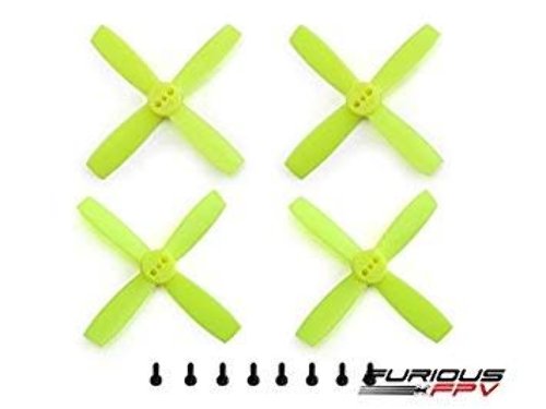 Furious FPV Propellers High Performance-Neon Yellow-2035-4-Blade
