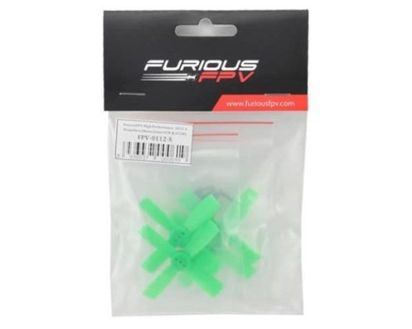 Furious FPV Propellers High Performance-Neon Green-2035-4-Blade