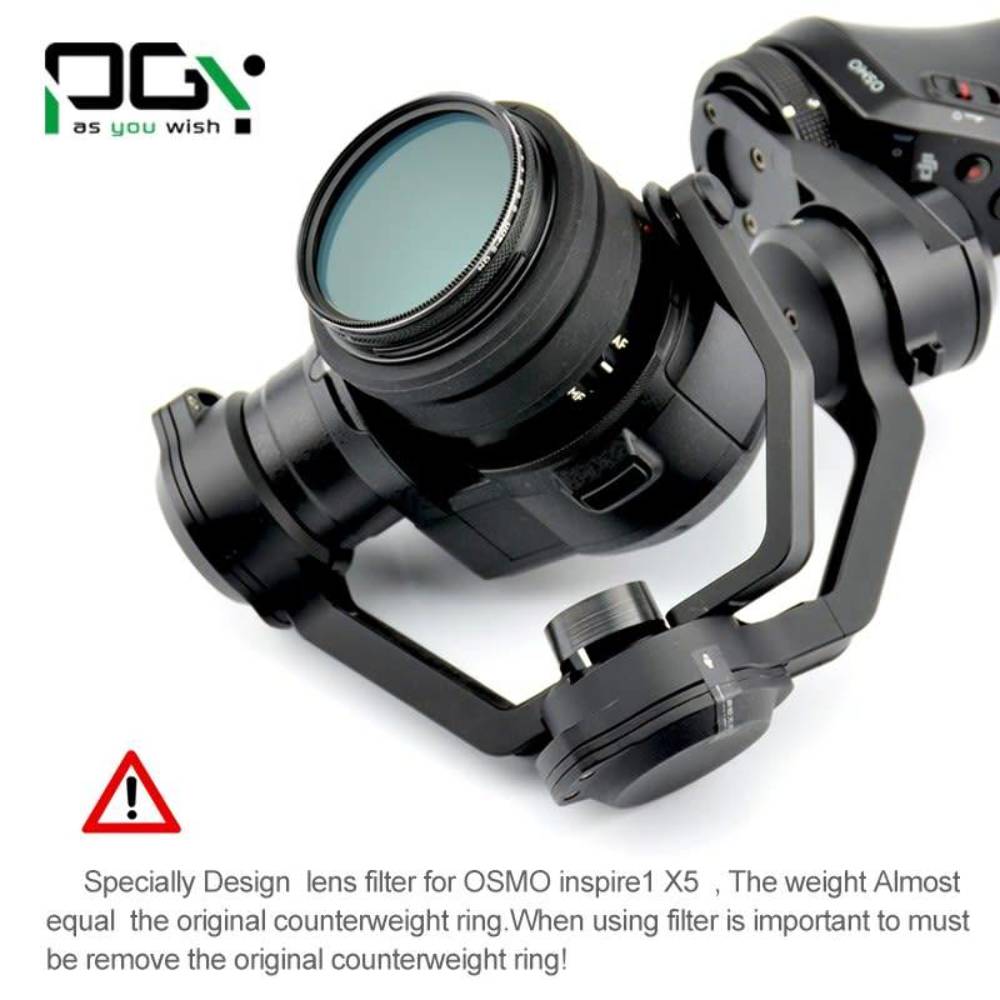 PGYTECH DJI INSPIRE1/OSMO X5 Filter lens (MCUV)