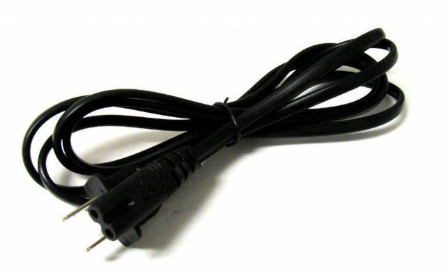 US Style 6FT 2-Prong AC Power Cord