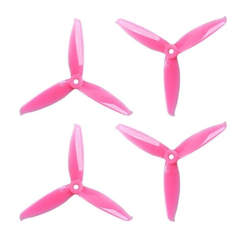 Gemfan Flash 3 Bladed Propellers Pink 5152S 2CW 2CCW