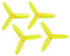 Gemfan PC 3035 3 Blade 3 Hole Bullnose Propellers 2L2R Lemon Yellow