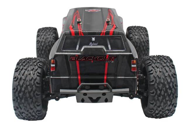 Redcat Racing Blackout XTE 1/10 Electric Monster SUV Silver 4WD
