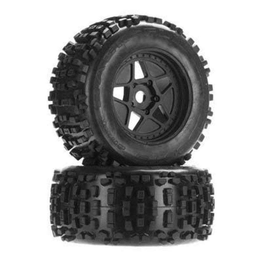 ARRMA AR510092 dBoots Backflip MT 6S Tire Wheel Set - Excel RC