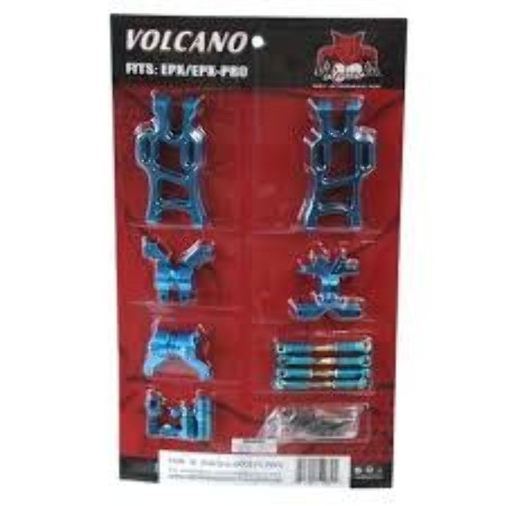 RedCat Racing Volcano EP/EP Pro hop up kit (New version) (Blue) HUK-1B