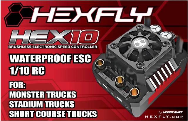 RedCat Racing Electronic Speed Control (ESC) HX-1040-CRAWLER 13855 RER09886